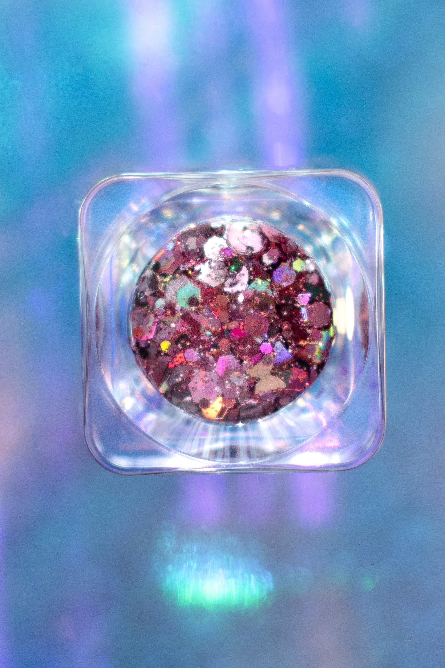 Rosé All Day Glitter Gel