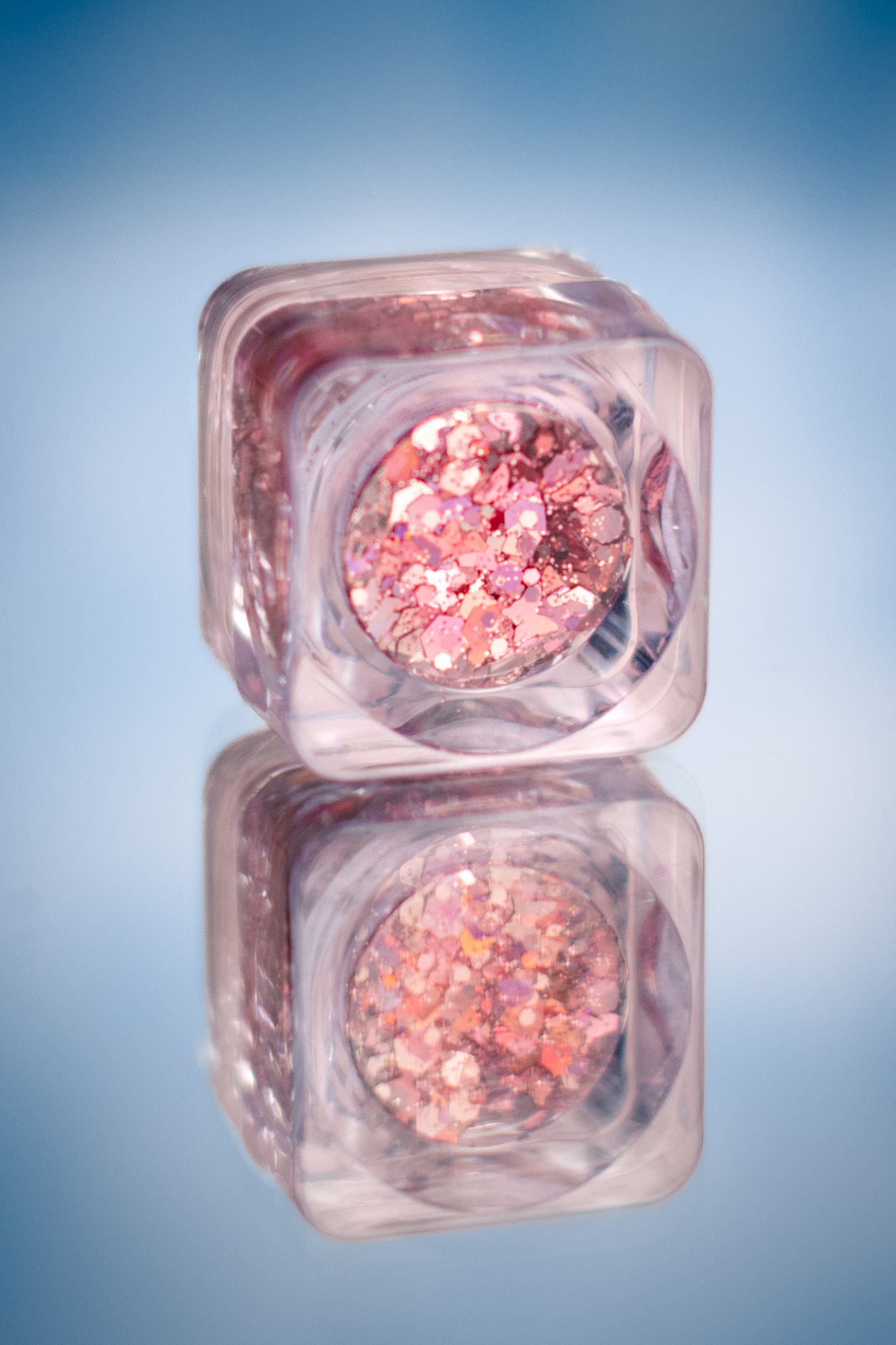 Rosé All Day Glitter Gel
