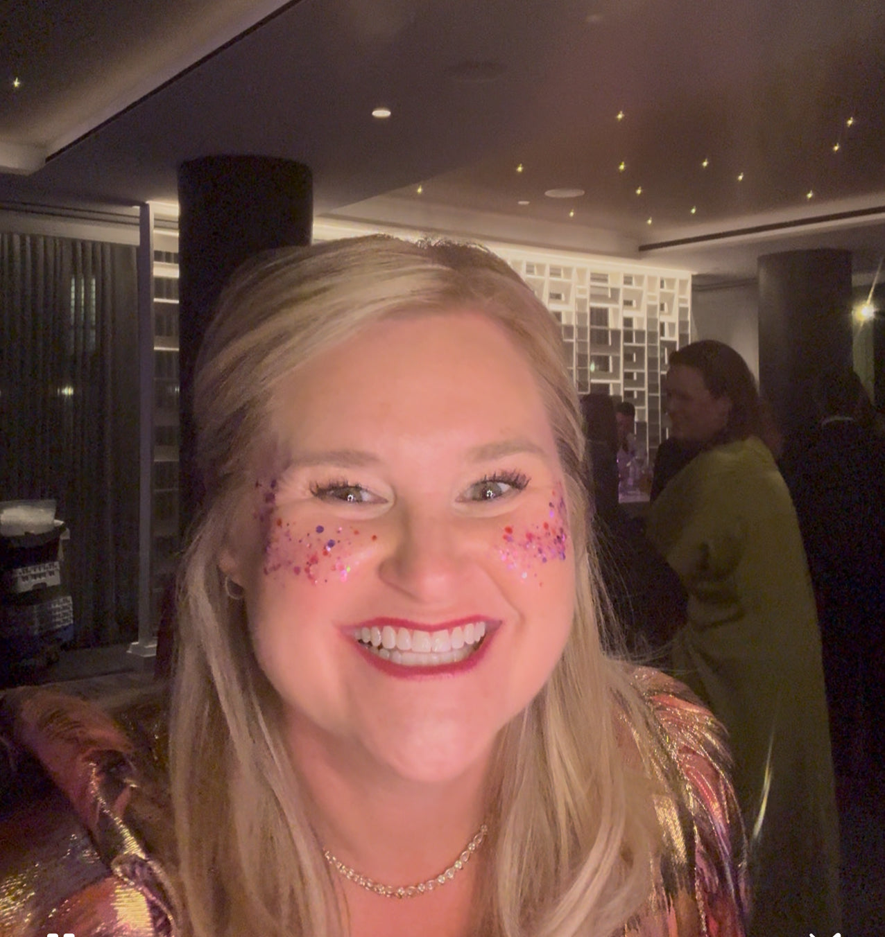 What an IRIS Wants (Pink, Purple, Red) Glitter Gel